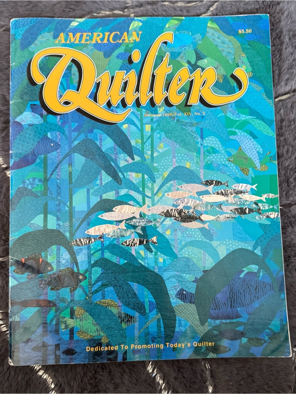 American Quilter Magazine Vintage 1998